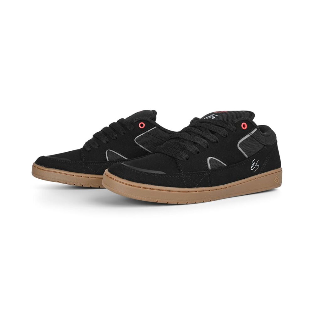 eS Sophisto Low Top Skate Shoes - Black/Gum
