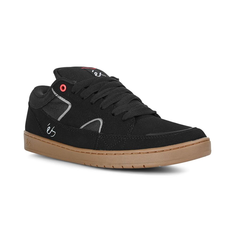 eS Sophisto Low Top Skate Shoes - Black/Gum
