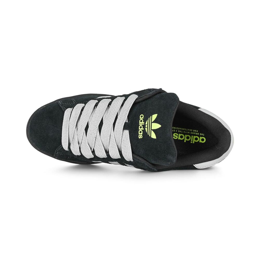 Adidas Campus 90s ADV Skate Shoes - Core Black/Grey/Gold Metallic