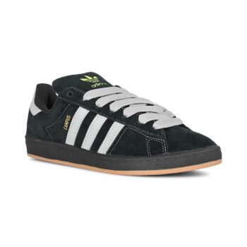 Adidas Campus 90s ADV Skate Shoes - Core Black/Grey/Gold Metallic