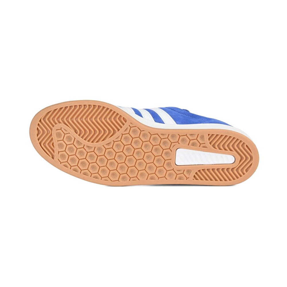 Adidas Campus ADV Skate Shoes - Royal Blue/White/Gold