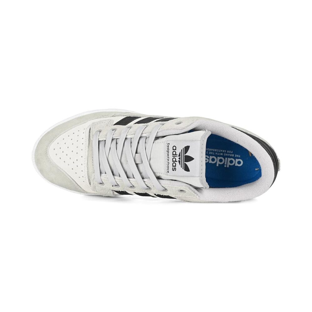 Adidas Centennial 85 Low ADV Skate Shoes - Grey/Black/Crystal White