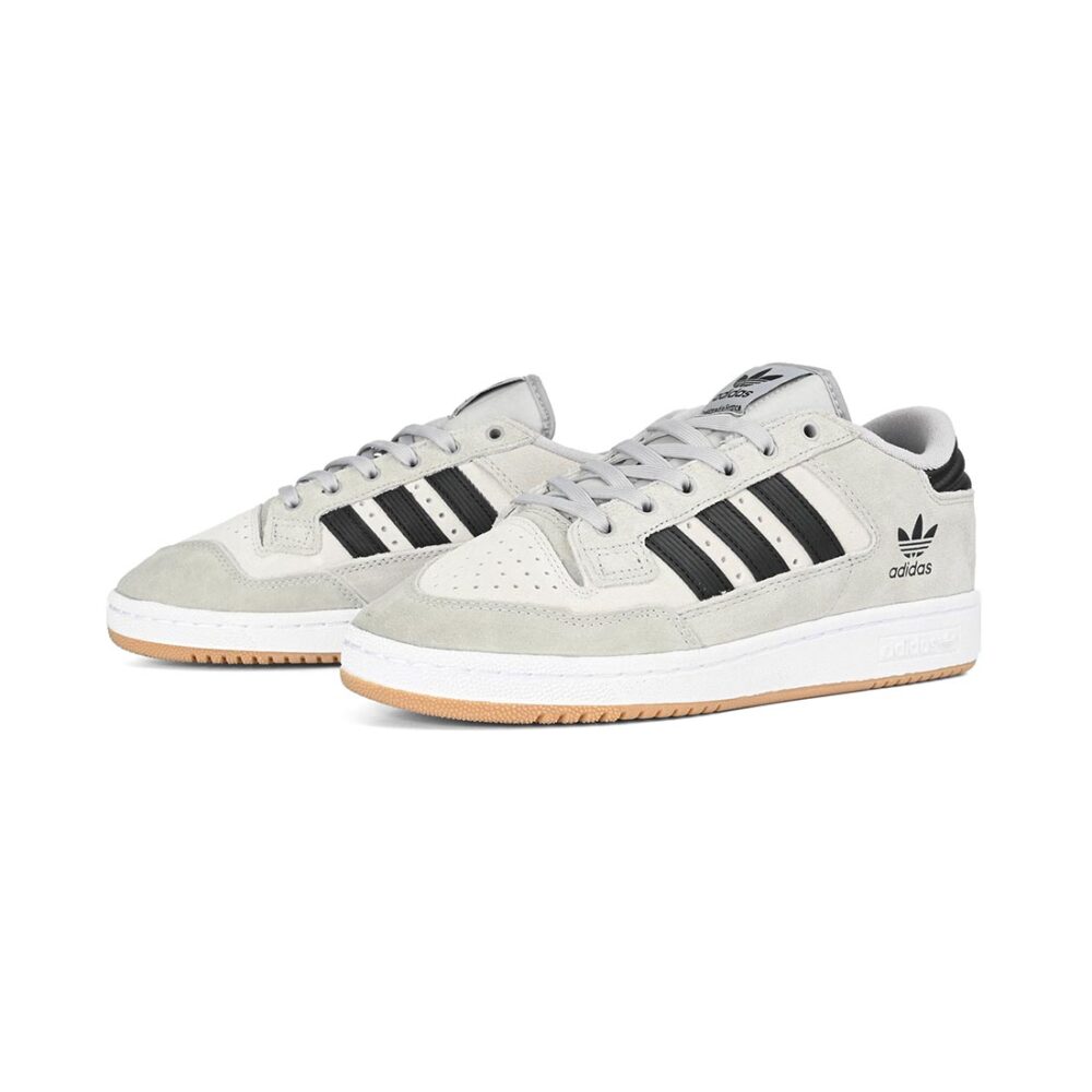 Adidas Centennial 85 Low ADV Skate Shoes - Grey/Black/Crystal White