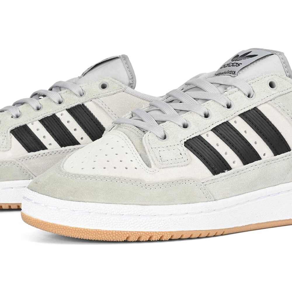 Adidas Centennial 85 Low ADV Skate Shoes - Grey/Black/Crystal White
