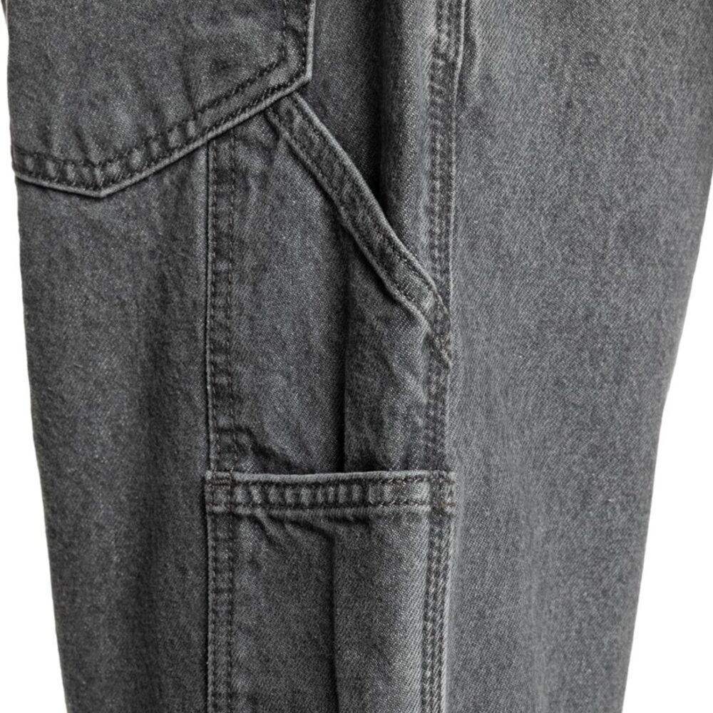 DC Carpenter Baggy Denim Shorts - Medium Grey