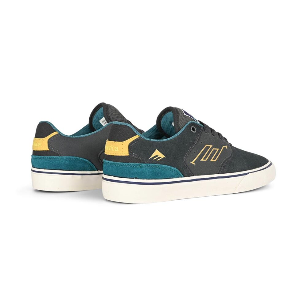 Emerica The Low Vulc Skate Shoes - Dark Navy