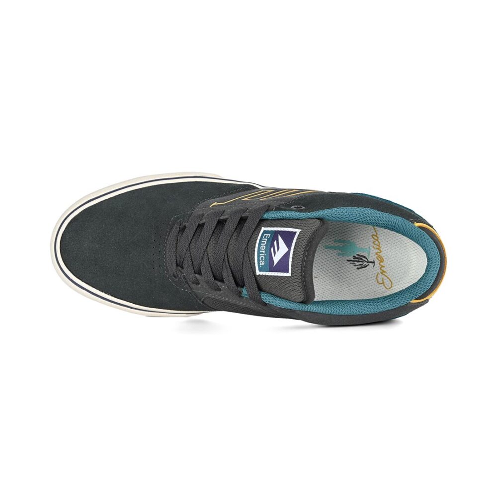Emerica The Low Vulc Skate Shoes - Dark Navy
