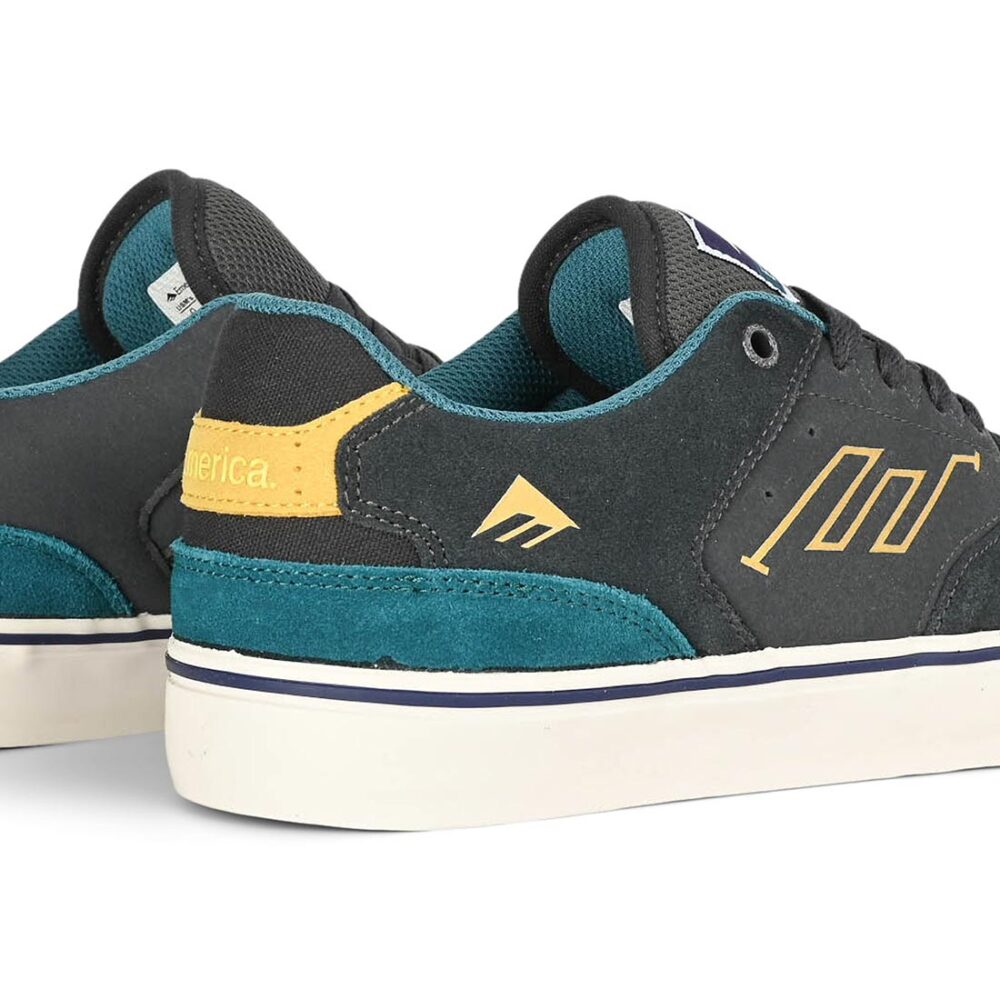 Emerica The Low Vulc Skate Shoes - Dark Navy