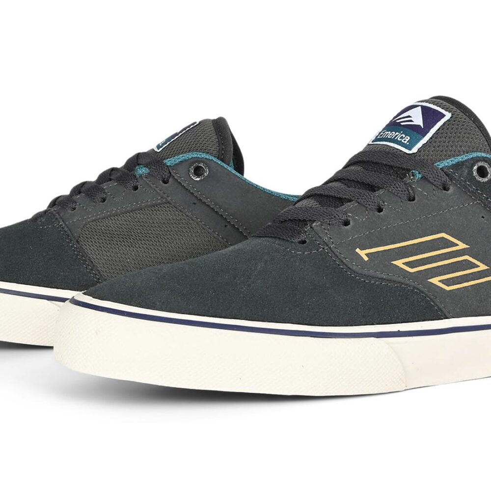Emerica The Low Vulc Skate Shoes - Dark Navy