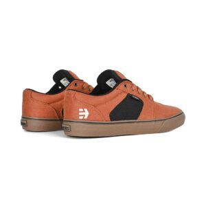 Etnies Barge LS Skate Shoes - Brown/Gum/Gold