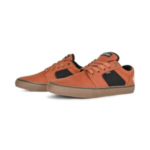 Etnies Barge LS Skate Shoes - Brown/Gum/Gold