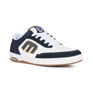Etnies The Aurelien Michelin Skate Shoes - White/Navy/Gold