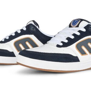 Etnies The Aurelien Michelin Skate Shoes - White/Navy/Gold