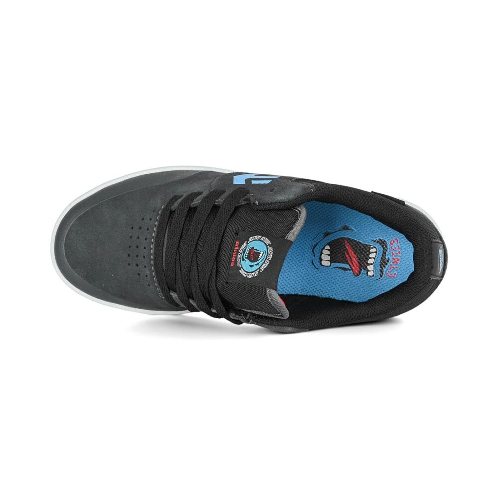 Etnies x Santa Cruz Marana (Youth) Skate Shoes - Grey/Black/Blue