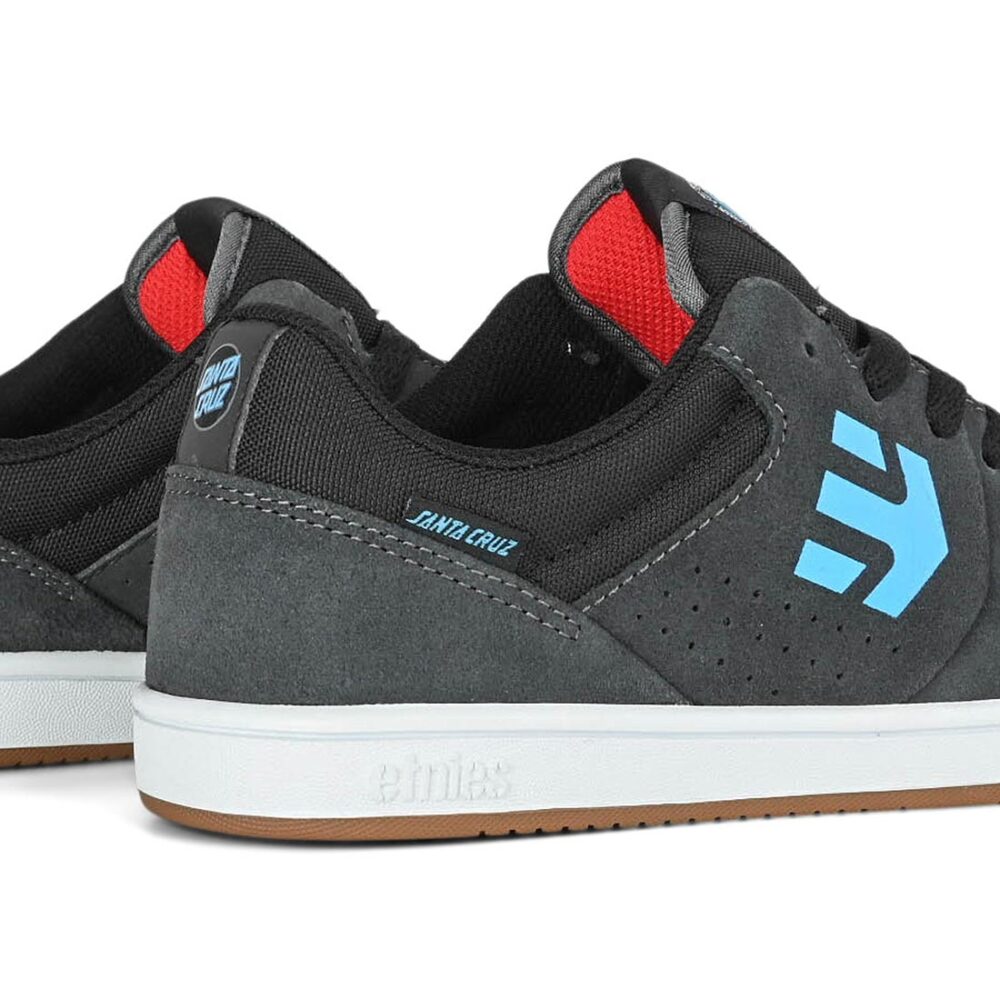 Etnies x Santa Cruz Marana (Youth) Skate Shoes - Grey/Black/Blue
