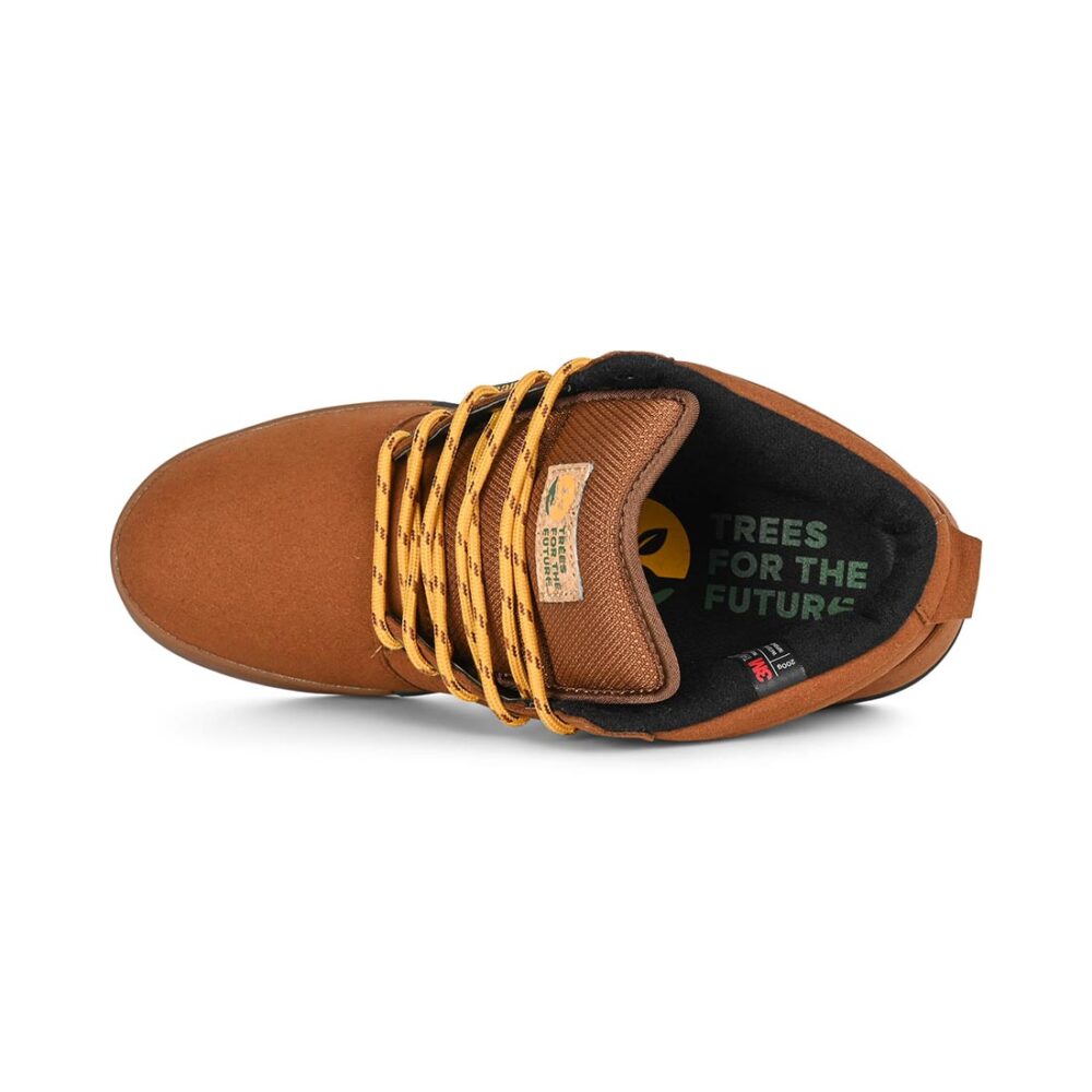 Etnies x TFTF Jefferson MTW Winterised Skate Shoes - Brown/Gum/Gold