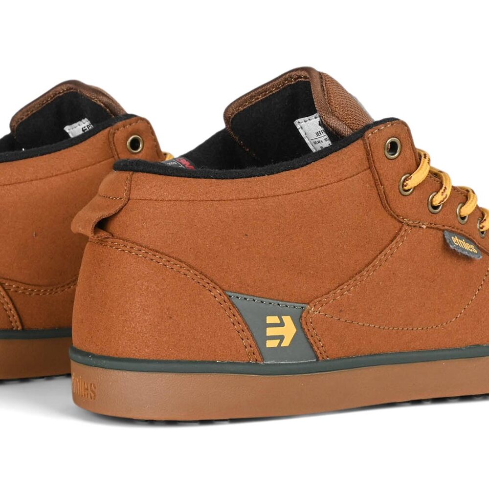 Etnies x TFTF Jefferson MTW Winterised Skate Shoes - Brown/Gum/Gold