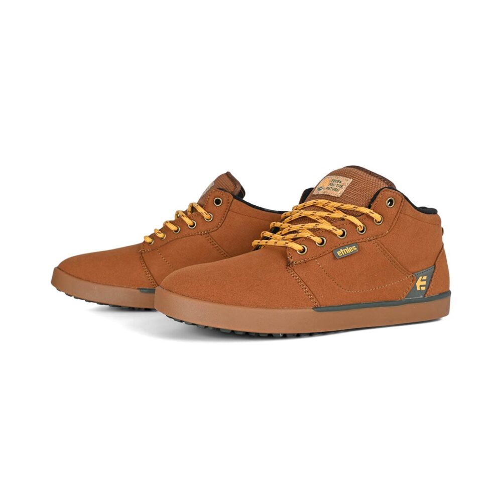 Etnies x TFTF Jefferson MTW Winterised Skate Shoes - Brown/Gum/Gold