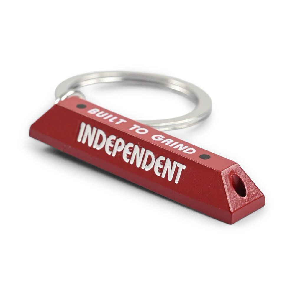 Independent Red Curb Keyring