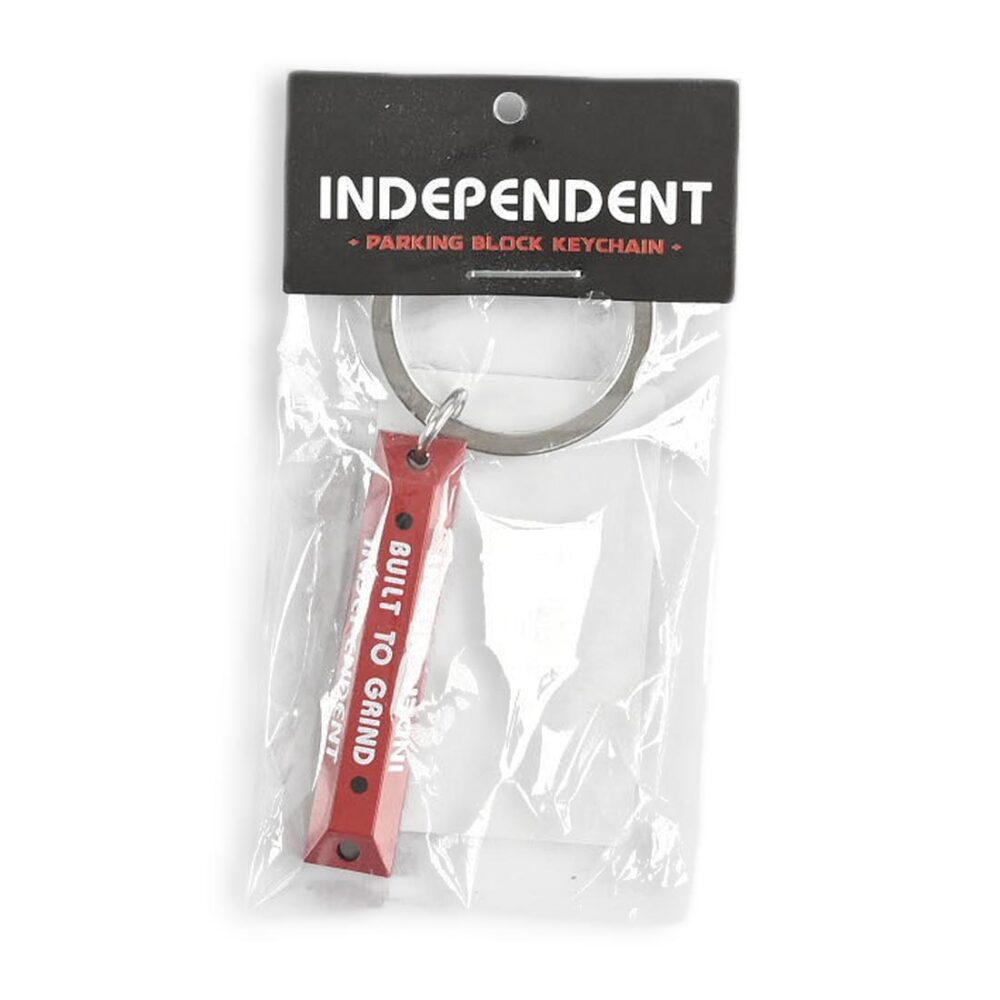 Independent Red Curb Keyring