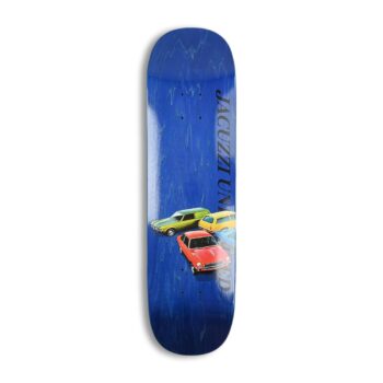 Jacuzzi Unlimited Burnt Rubber Ex7 8.25" Skateboard Deck - Blue