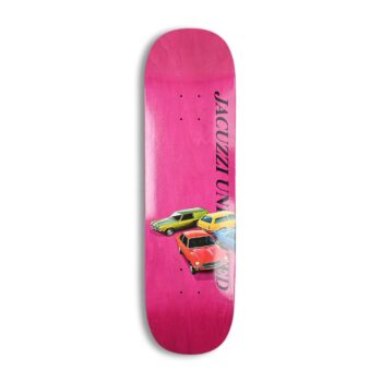 Jacuzzi Unlimited Burnt Rubber Ex7 8.5" Skateboard Deck - Pink
