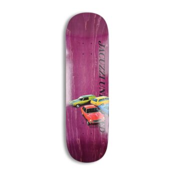 Jacuzzi Unlimited Burnt Rubber Ex7 8.75" Skateboard Deck - Purple