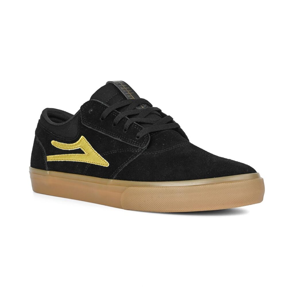 Lakai Griffin Skate Shoes - Black/Gold - Supereight
