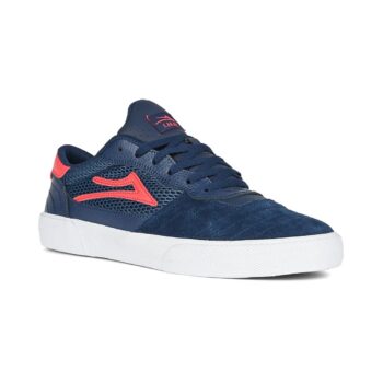 Lakai Cambridge Skate Shoes - Navy/Red
