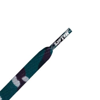 Mr. Lacy Printies 130cm Shoelaces - Camo Green