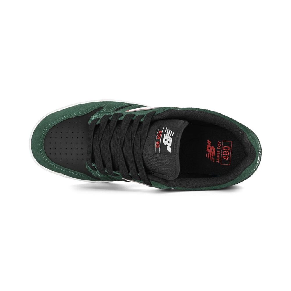 New Balance Numeric Foy 480 Skate Shoes - Forest Green/Black