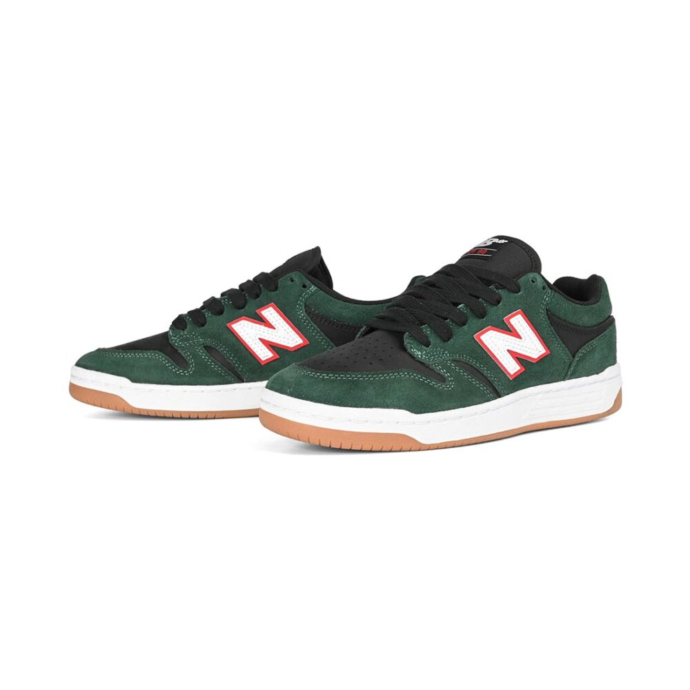 New Balance Numeric Foy 480 Skate Shoes - Forest Green/Black