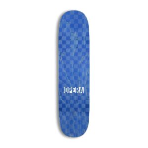 Opera Die-Cut Mask Ex7 8.25″ Skateboard Deck - Blue