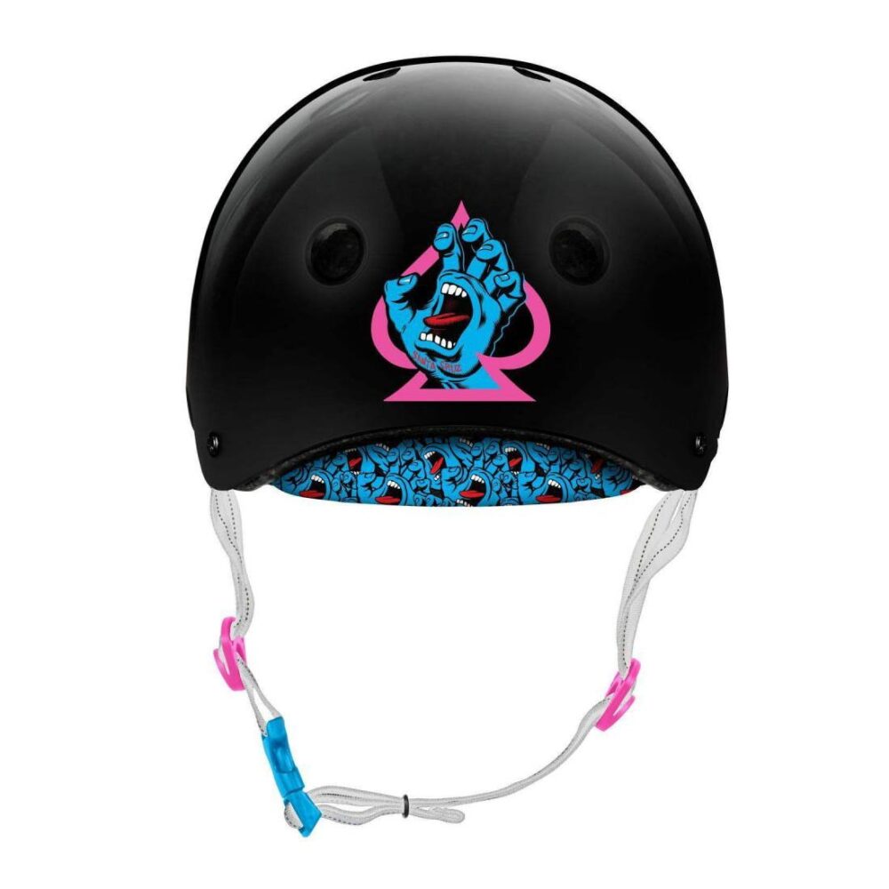 Pro-Tec x Santa Cruz Low Pro Helmet - Black Gloss