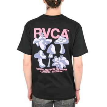 RVCA Natural Network S/S T-Shirt - Black