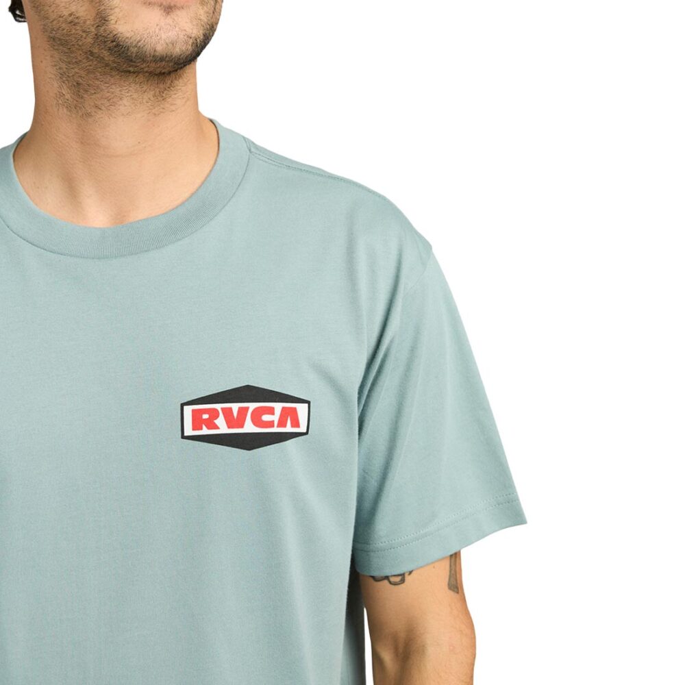 RVCA RVCA Logo Short-Sleeved T-Shirt - Lead