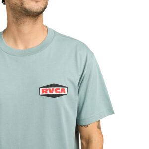 RVCA RVCA Logo Short-Sleeved T-Shirt - Lead