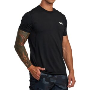 RVCA Sport V Short Sleeved T-Shirt - Black
