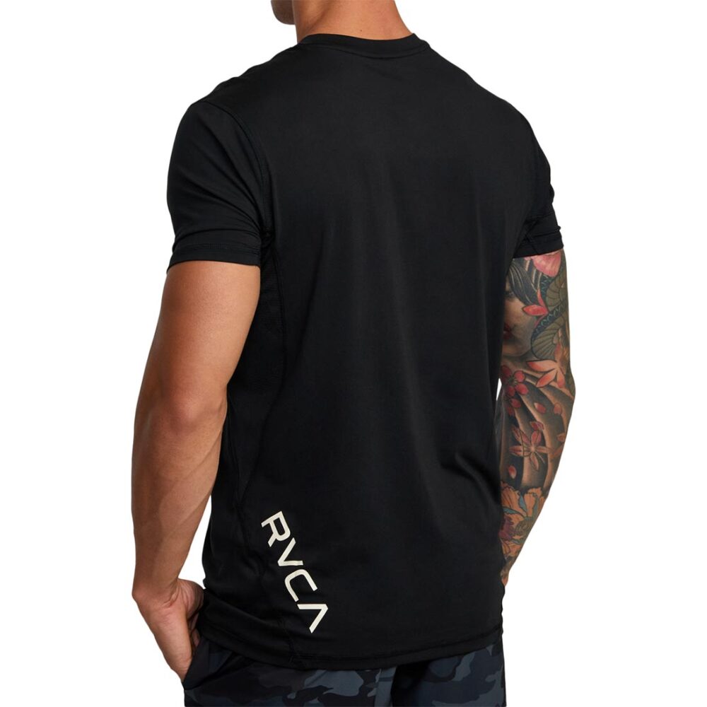 RVCA Sport V Short Sleeved T-Shirt - Black