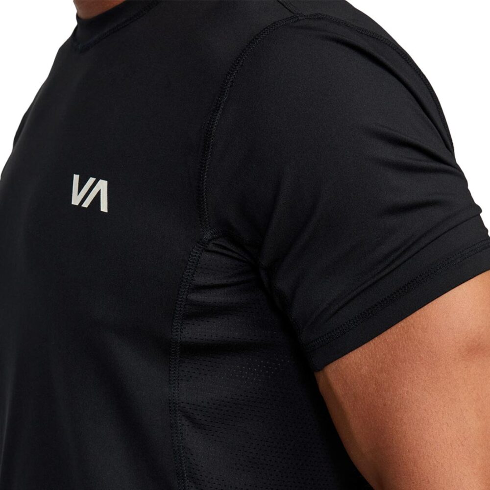 RVCA Sport V Short Sleeved T-Shirt - Black