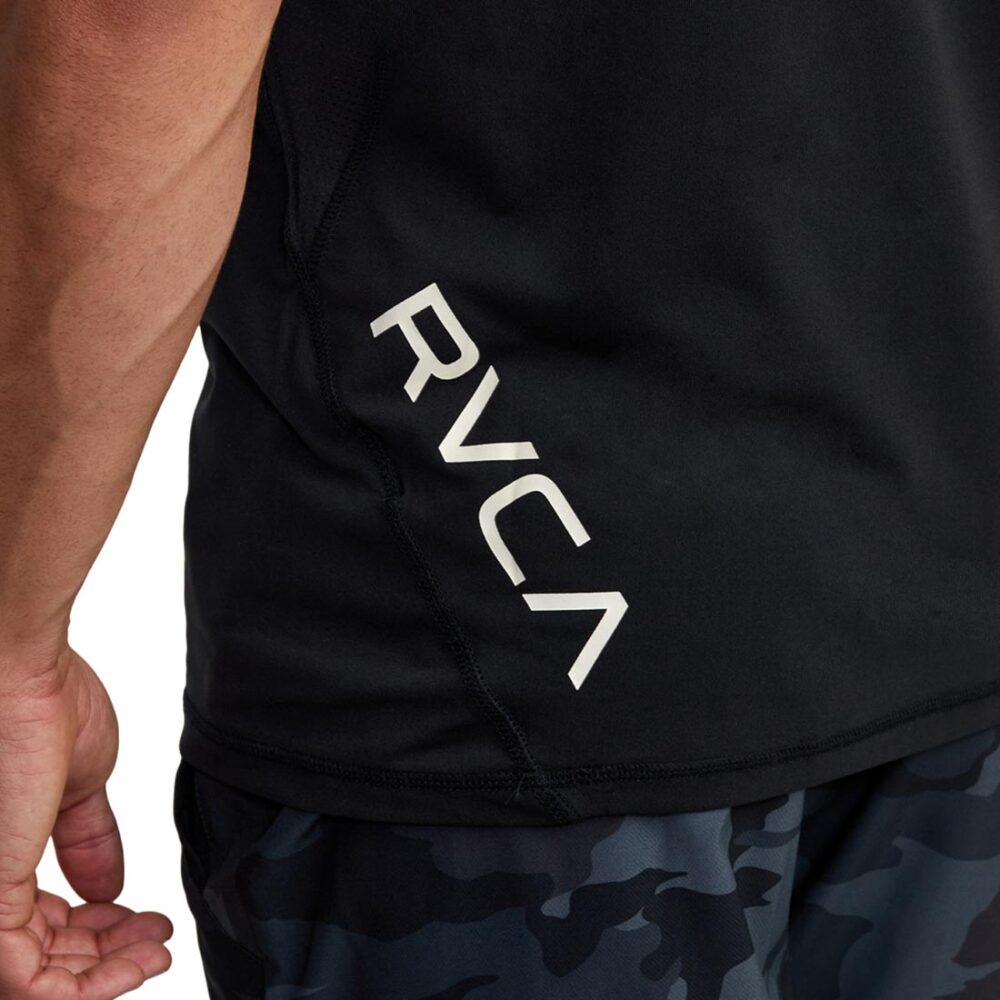RVCA Sport V Short Sleeved T-Shirt - Black