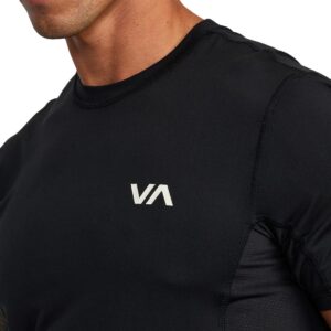 RVCA Sport V Short Sleeved T-Shirt - Black