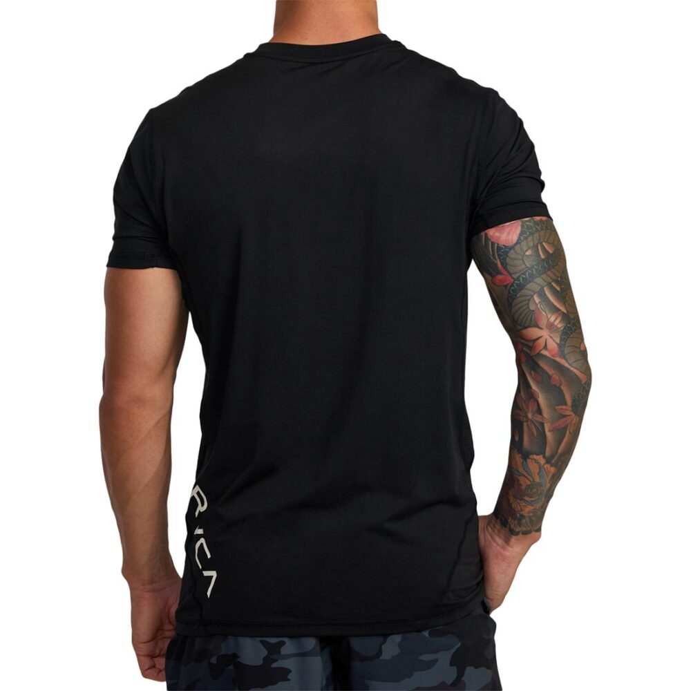 RVCA Sport V Short Sleeved T-Shirt - Black