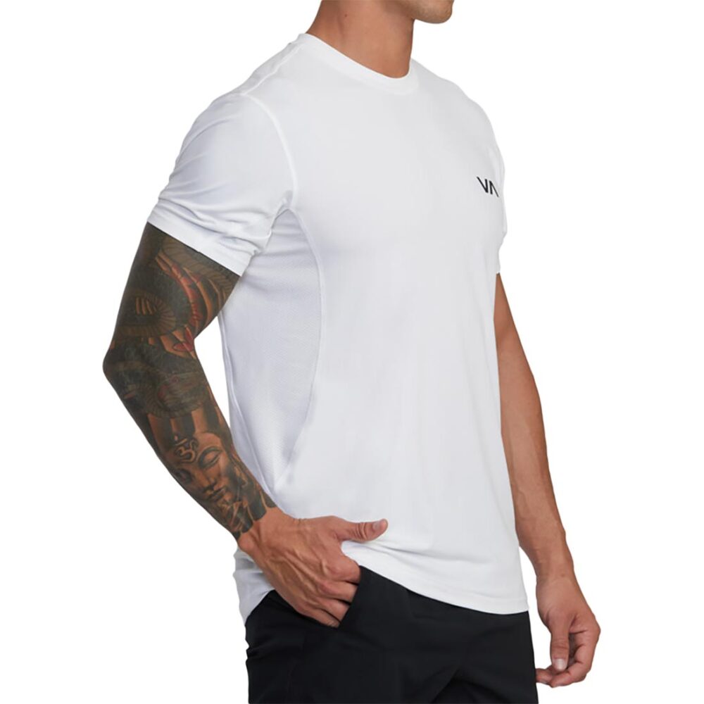 RVCA Sport V Short Sleeved T-Shirt - White