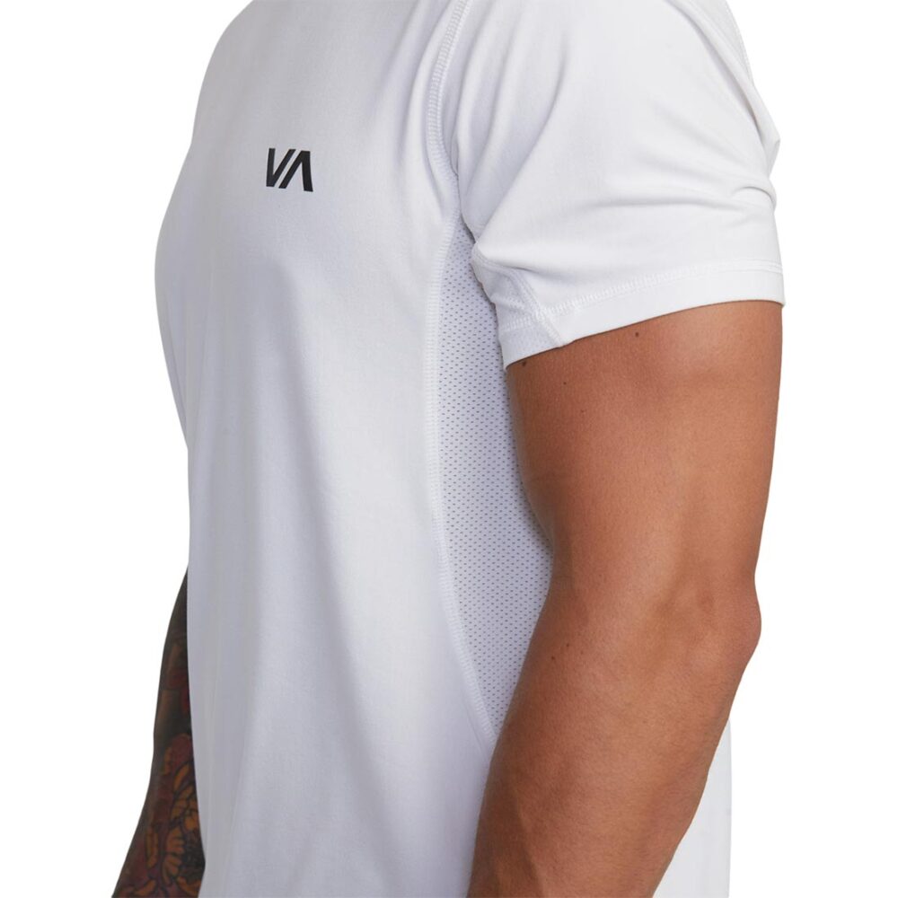 RVCA Sport V Short Sleeved T-Shirt - White