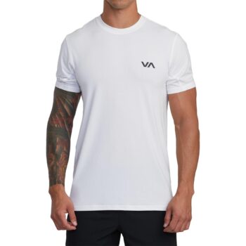 RVCA Sport V Short Sleeved T-Shirt - White