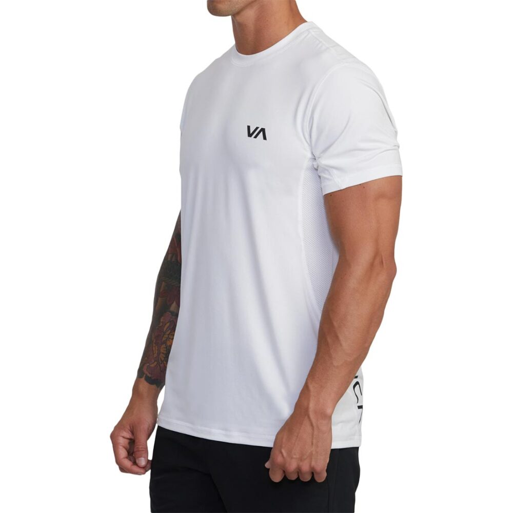 RVCA Sport V Short Sleeved T-Shirt - White