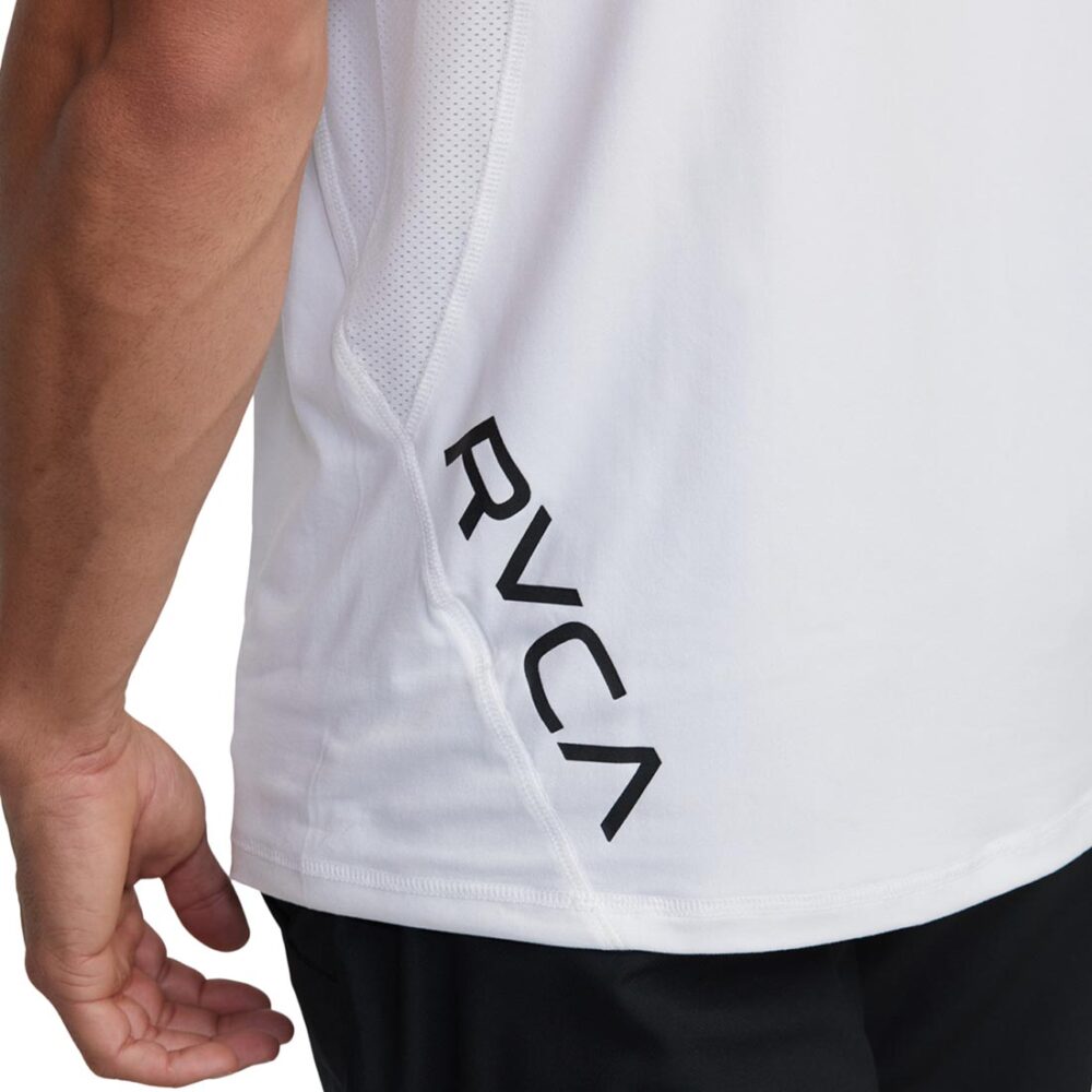 RVCA Sport V Short Sleeved T-Shirt - White