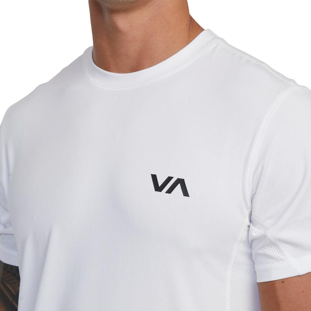 RVCA Sport V Short Sleeved T-Shirt - White