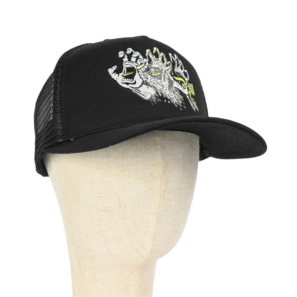 Santa Cruz Evolved Hand Mesh Back Cap - Black